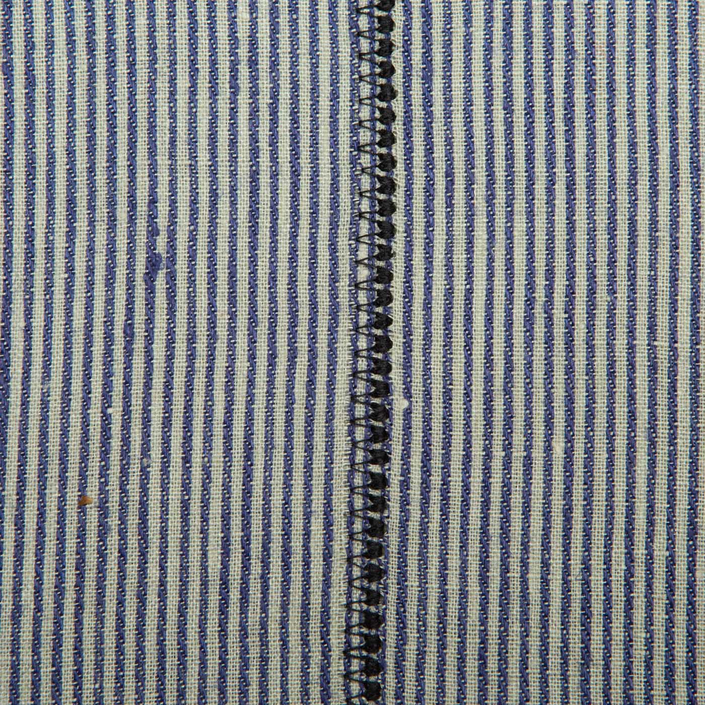 Linen Stitch Napkins Chambray Stripe, Set of 4