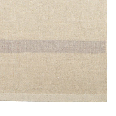 Laundered Linen Napkins Natural & Grey, Set of 4