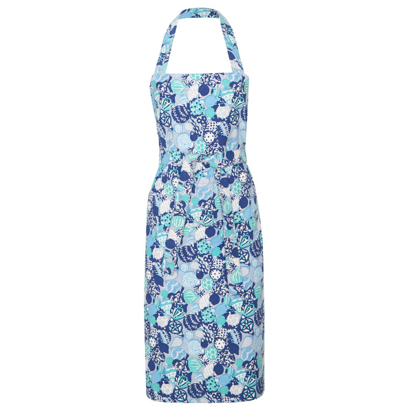 Ornaments Apron Blue