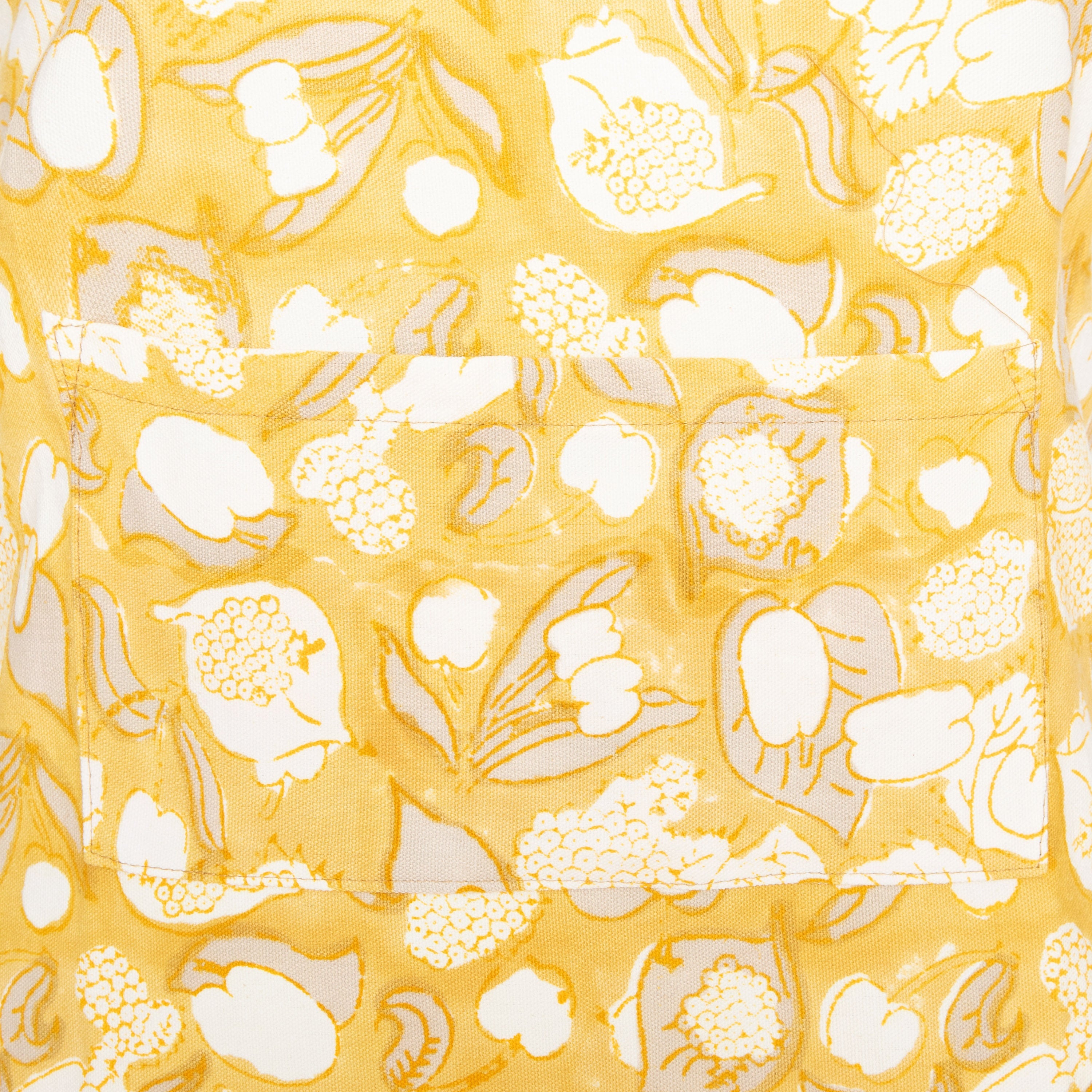 Forest Harvest Apron Grey & Mustard