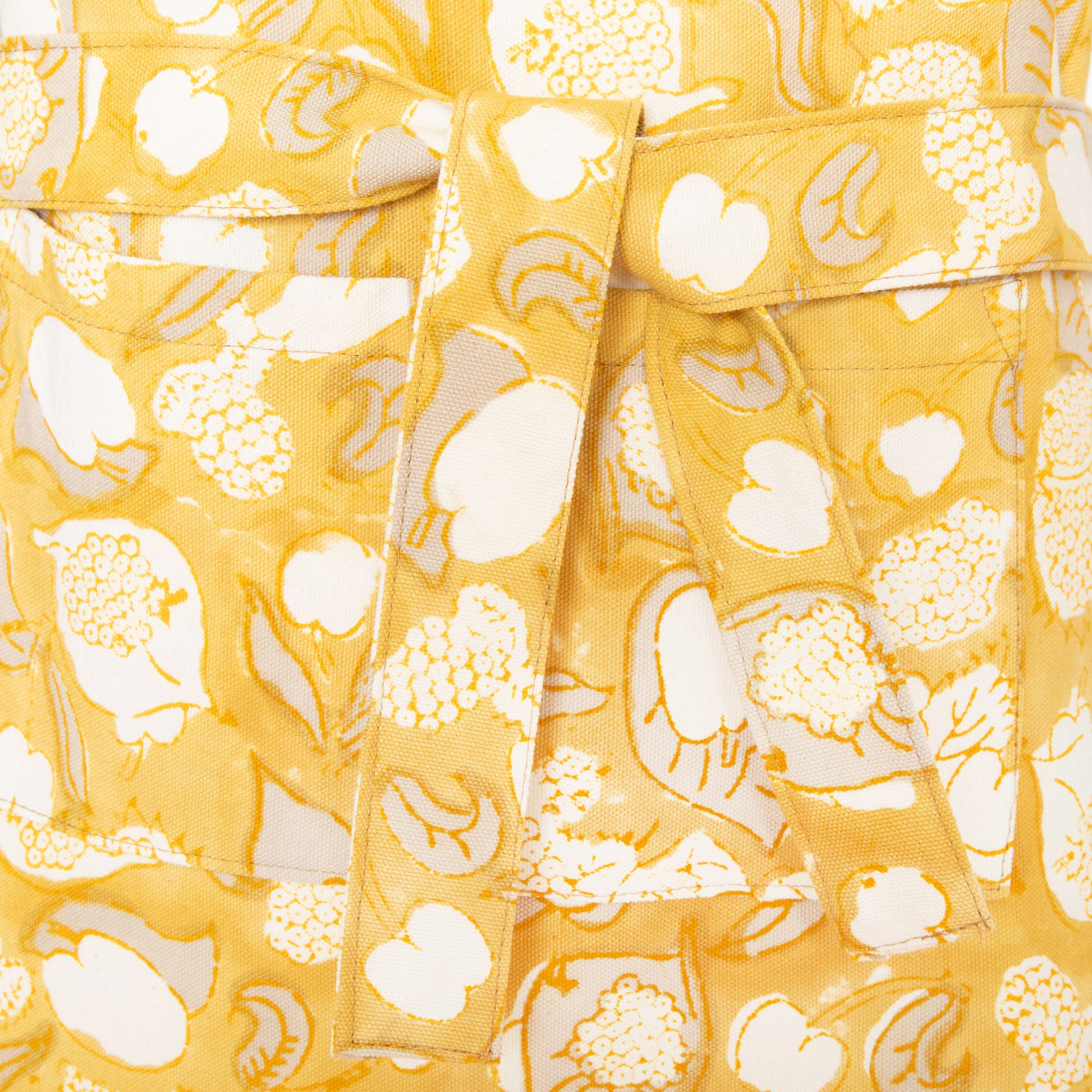 Forest Harvest Apron Grey & Mustard