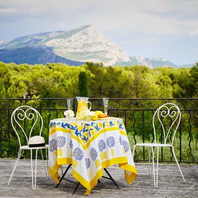 French Tablecloth Lemon Tree