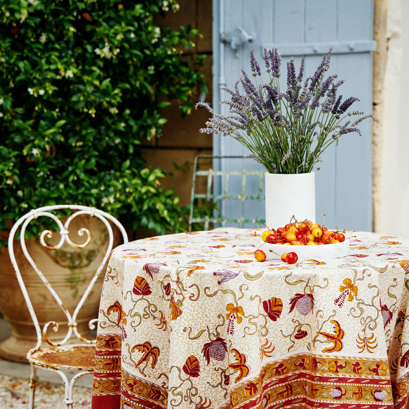 French Tablecloth Fleur des Indes