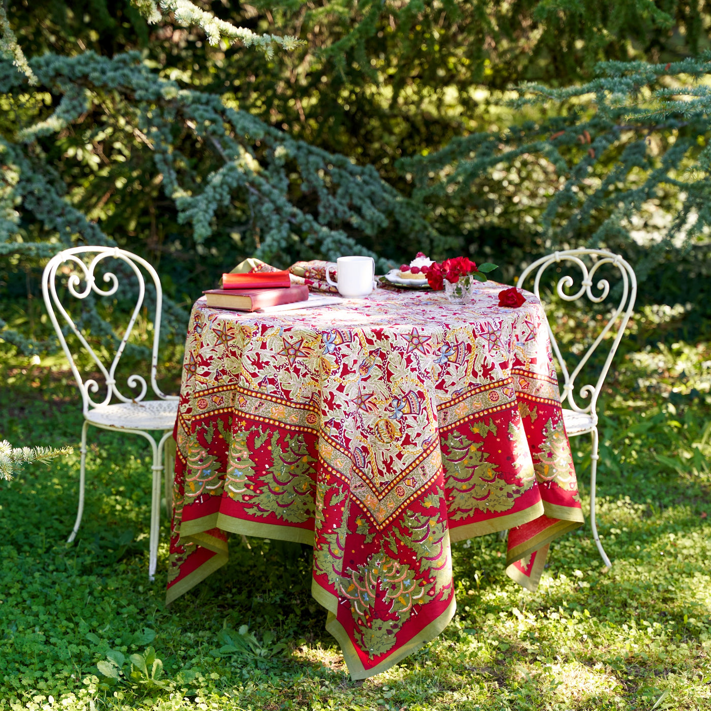 French Tablecloth Noel