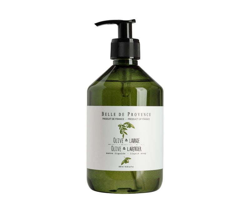 Belle de Provence Olive & Lavender Liquid Soap 500ML