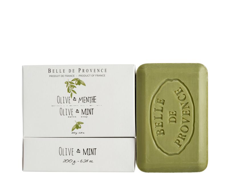 Belle de Provence Olive & Mint Soap 200G