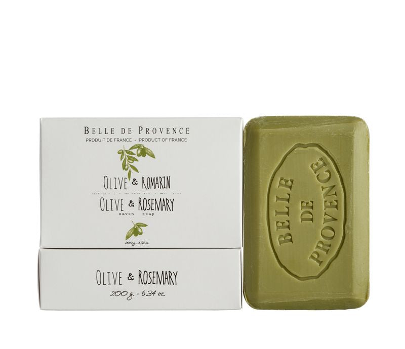Belle de Provence Olive & Rosemary Soap 200G