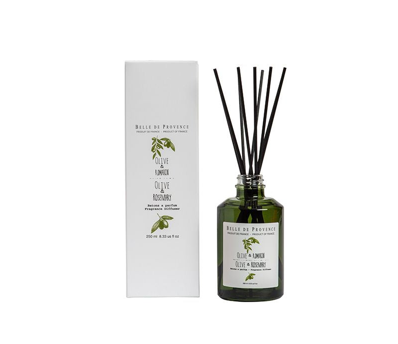 Belle de Provence Olive & Rosemary Fragrance Diffuser 250ML