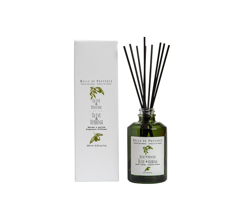Belle de Provence Olive & Verbena Fragrance Diffuser 250ML
