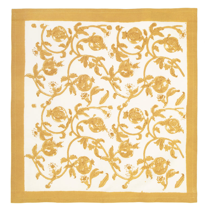 Granada Napkins Mustard, Set of 6