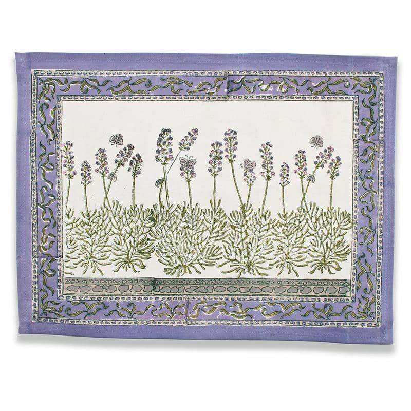 Lavender Placemats French Linen Placemats by Bruno Lamy CouleurNature