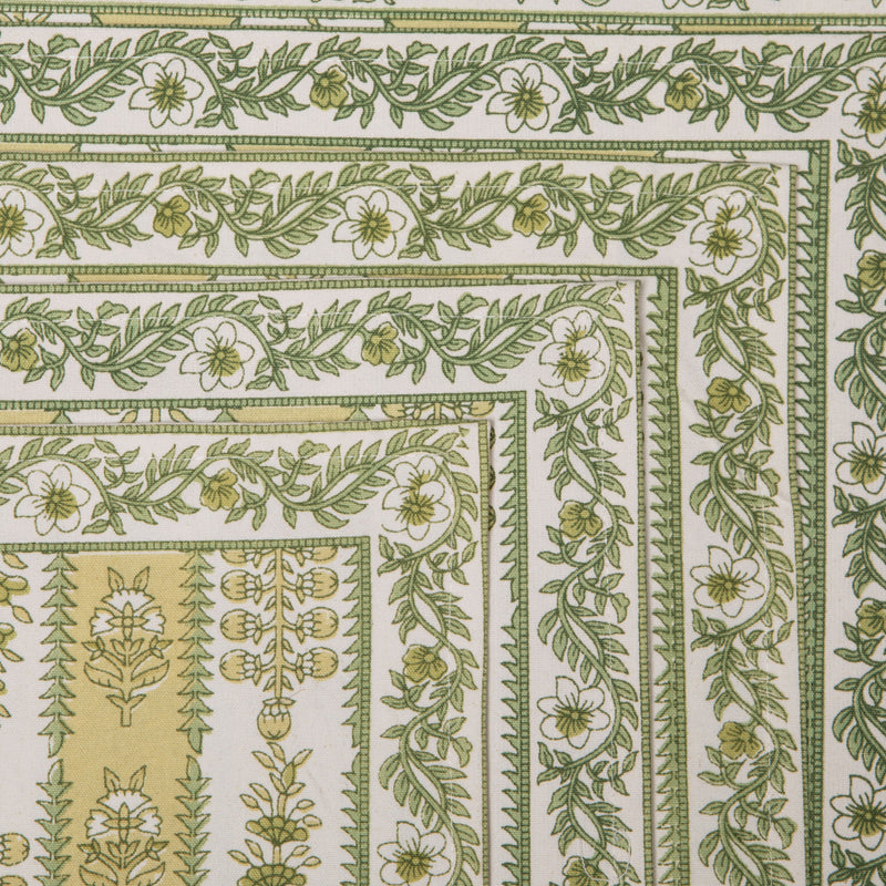 Avignon Placemats Pistache, Set of 6