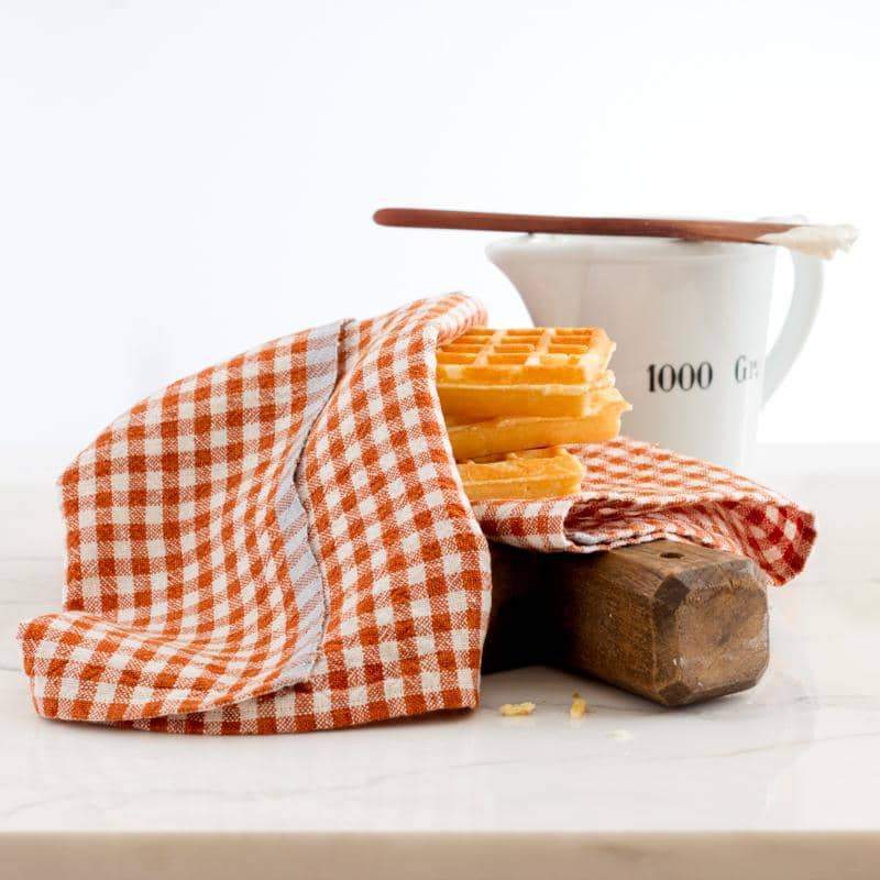 Oak & Horse Chestnut Linen Kitchen Towels (set of 2)