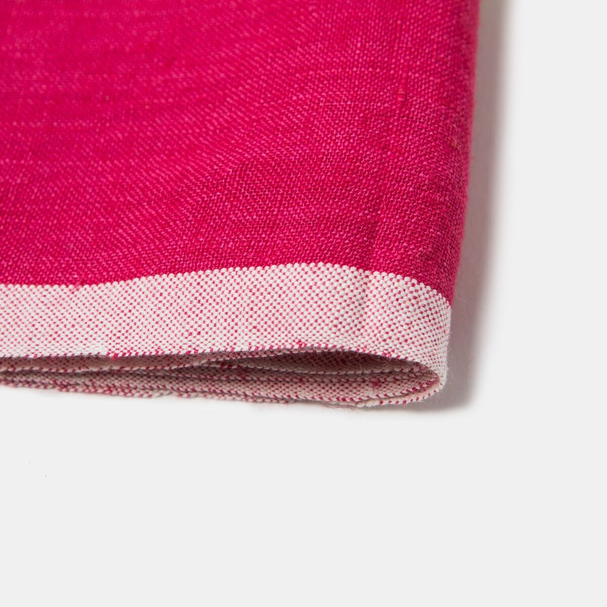Laundered Linen Napkins Pink & Lime, Set of 4